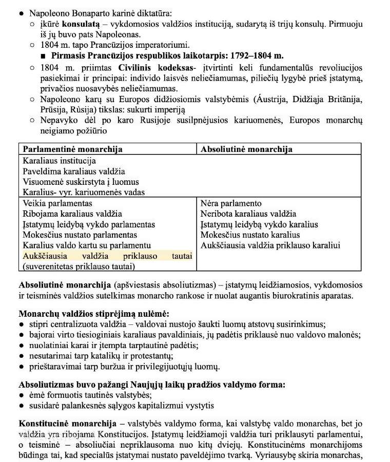 Istorijos konspektas, I Vbe dalis - nuotraukos Nr. 2