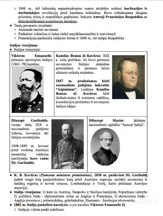 Istorijos konspektas, I Vbe dalis - nuotraukos Nr. 3