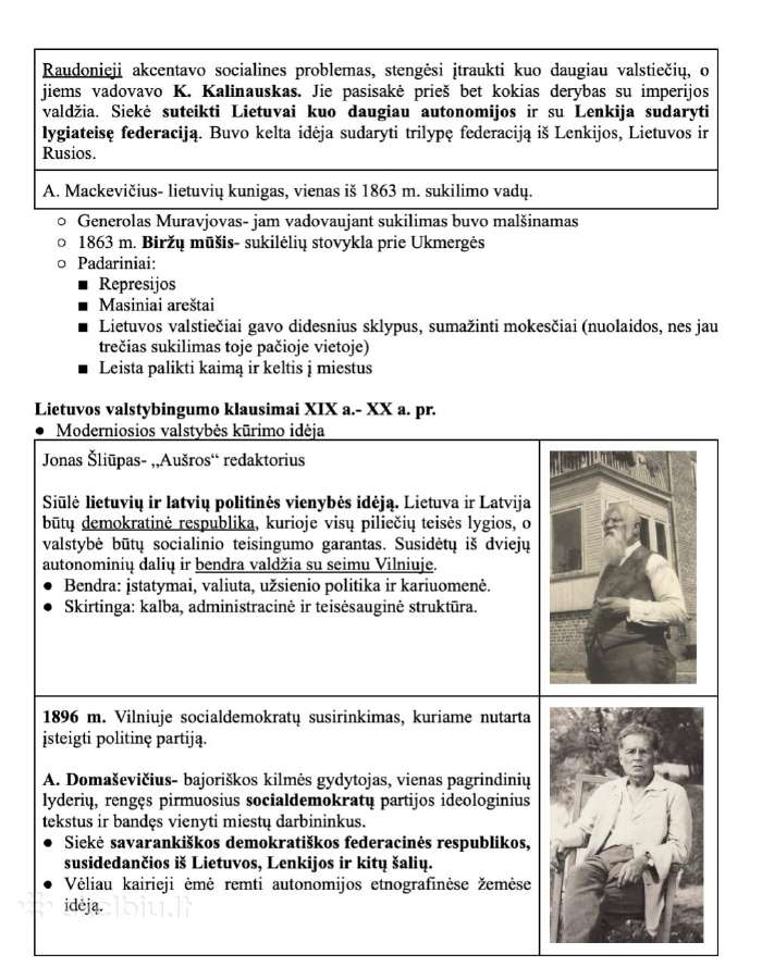 Istorijos konspektas, I Vbe dalis - nuotraukos Nr. 4