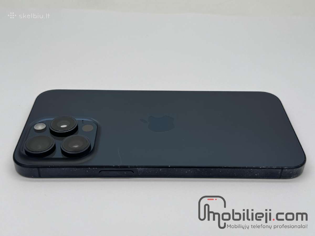 Apple iPhone 15 Pro Max 256gb Blue Titanium - nuotraukos Nr. 5