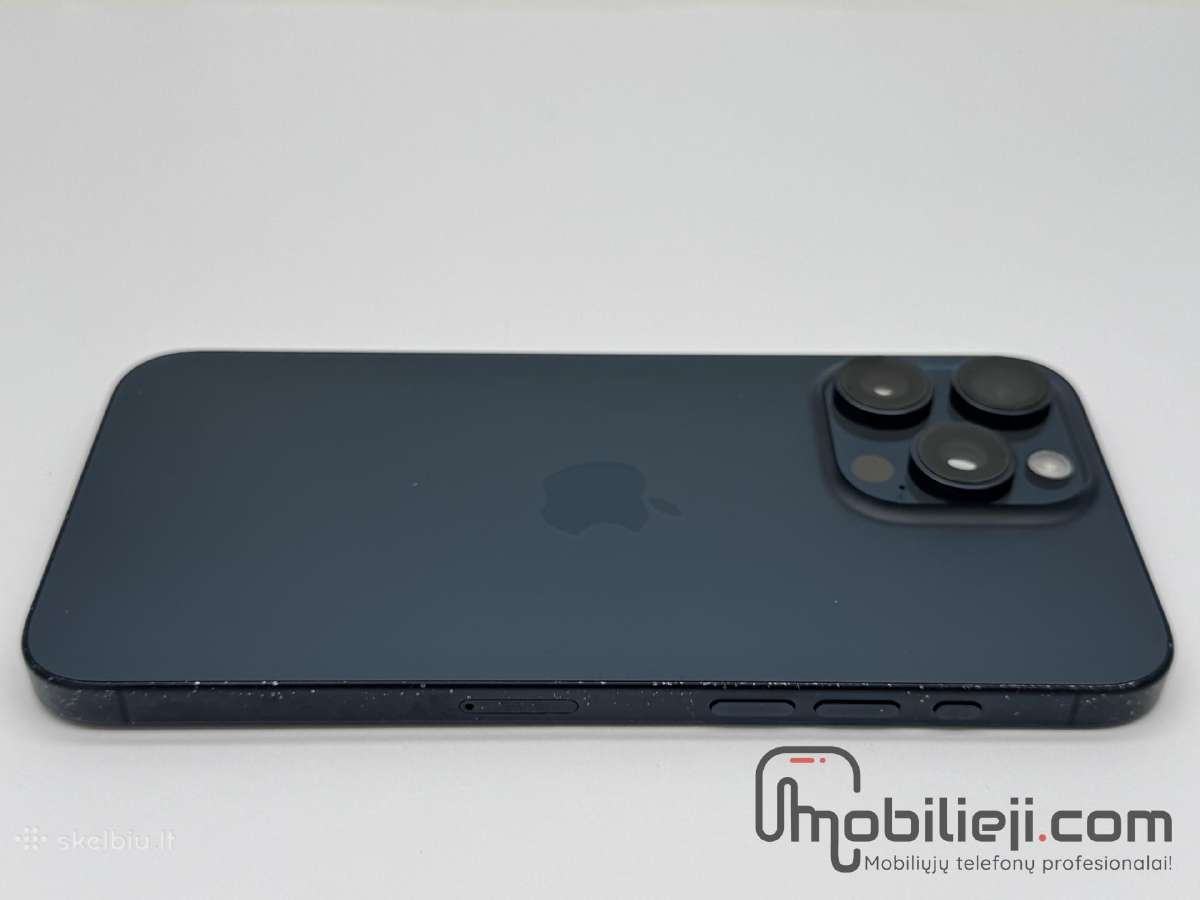 Apple iPhone 15 Pro Max 256gb Blue Titanium - nuotraukos Nr. 6