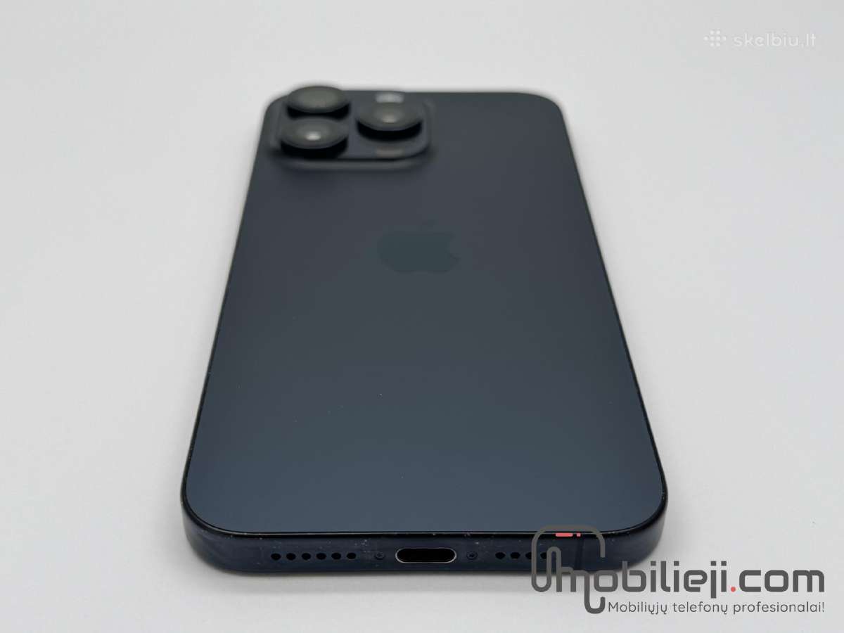 Apple iPhone 15 Pro Max 256gb Blue Titanium - nuotraukos Nr. 9