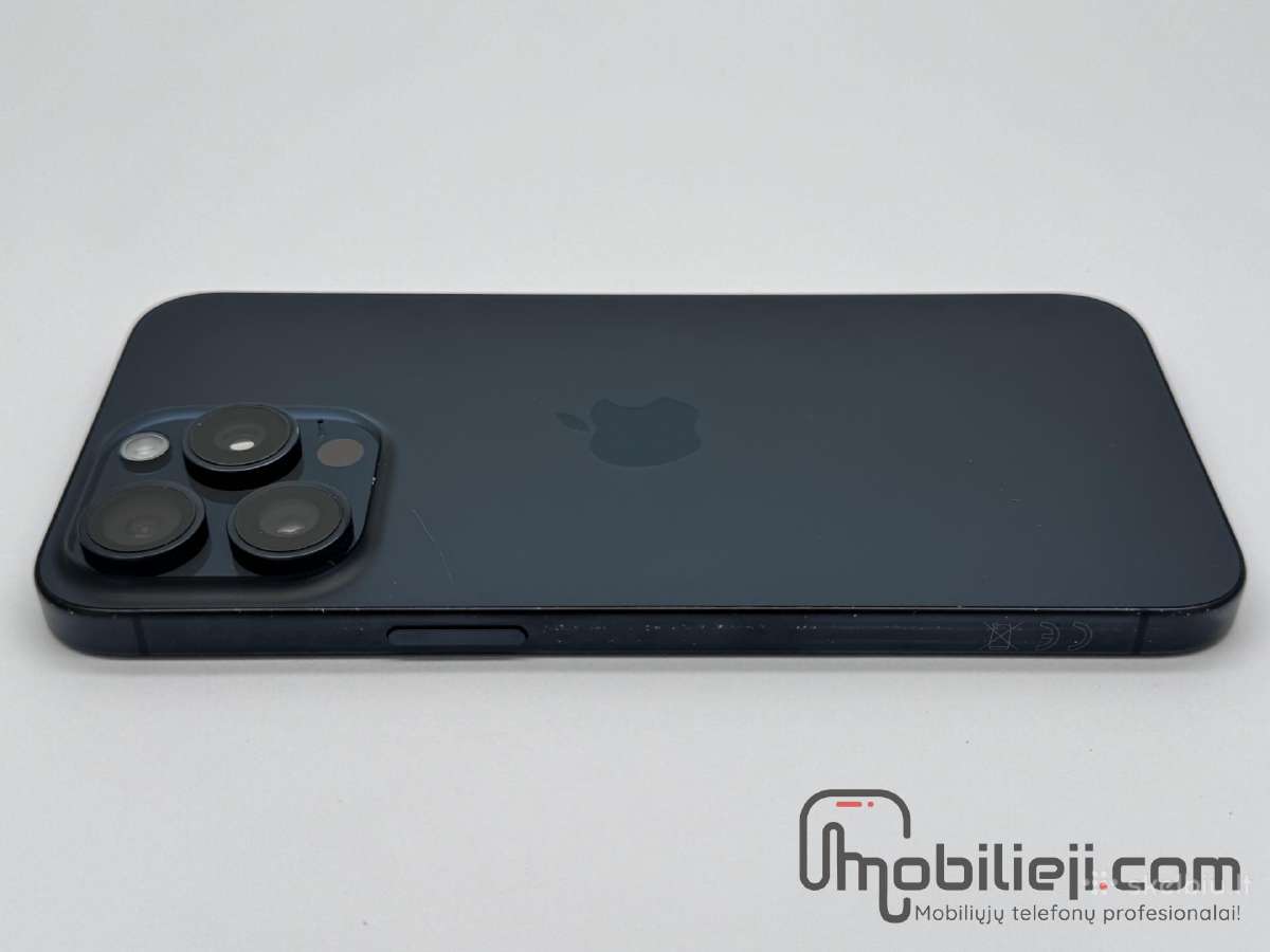 Apple iPhone 15 Pro Max 256gb Blue Titanium - nuotraukos Nr. 11