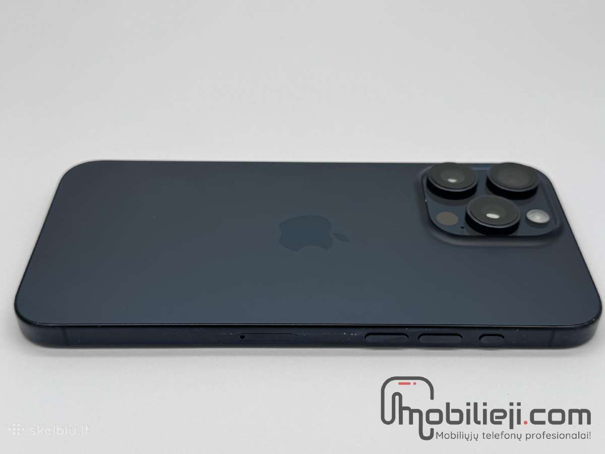 Apple iPhone 15 Pro Max 256gb Blue Titanium - nuotraukos Nr. 12