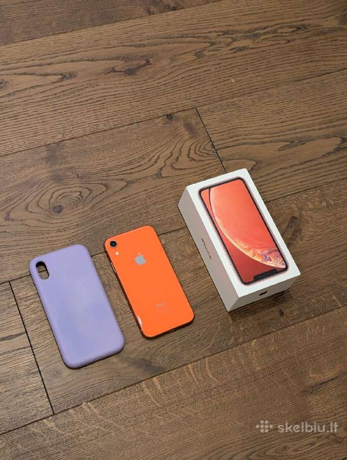 Apple iPhone Xr 256gb Coral – puikios būklės - nuotraukos Nr. 2