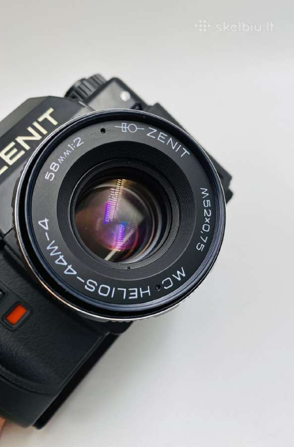 Fotoaparatas Zenit 122 objektyvas Helios-44m-4 - nuotraukos Nr. 6