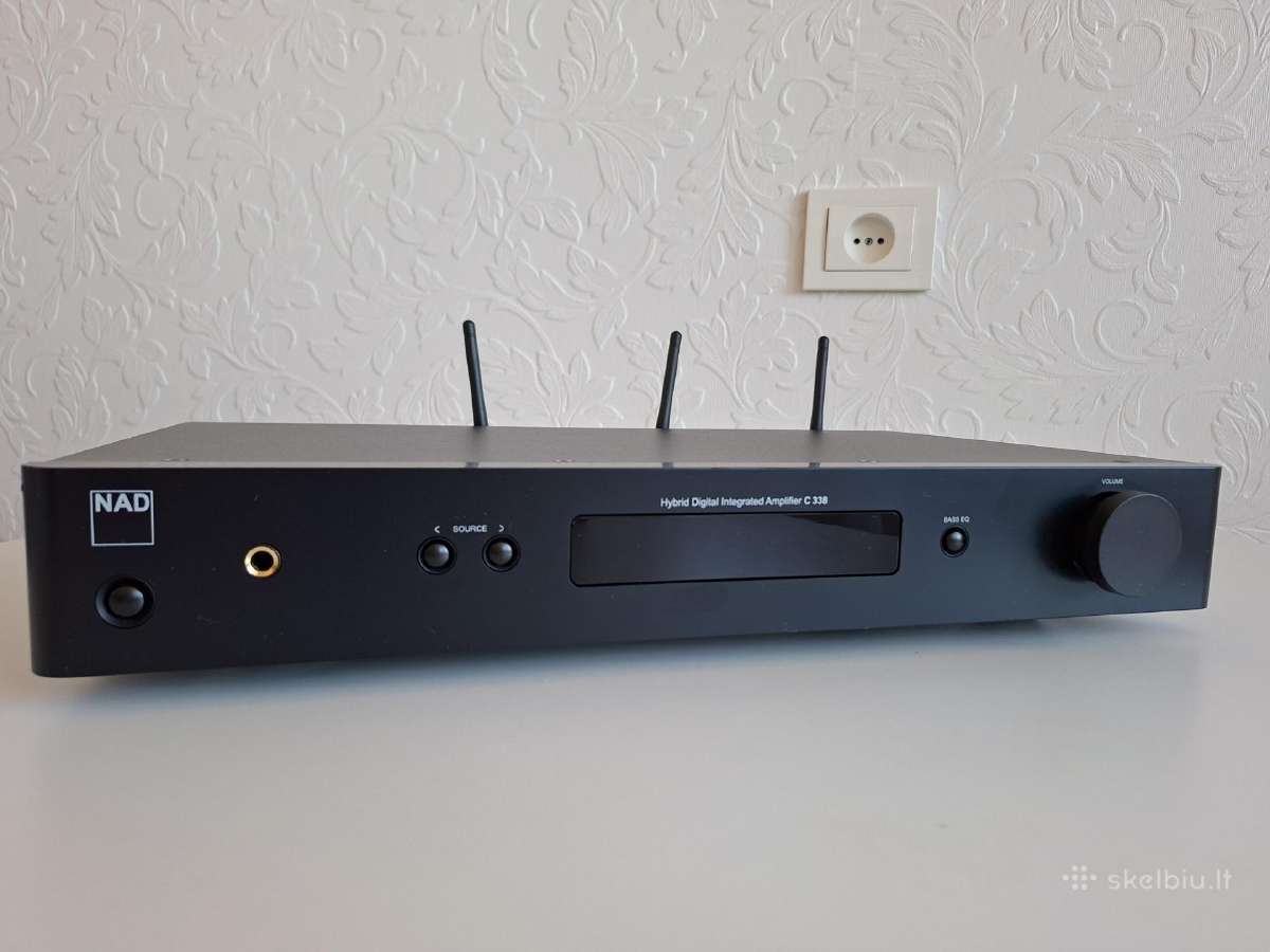 Nad C338 stereo stiprintuvas su tinklo grotuvu - nuotraukos Nr. 3