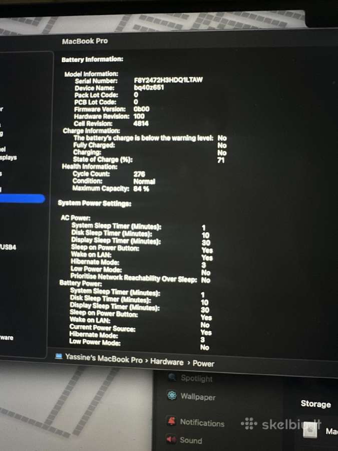 Apple MacBook Pro 14" M2 Pro (16gb RAM, 512gb SSD - nuotraukos Nr. 9