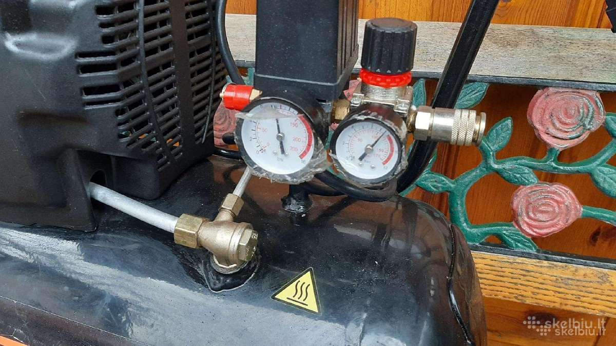 Oro kompresorius Black & Decker 50 litru - nuotraukos Nr. 3