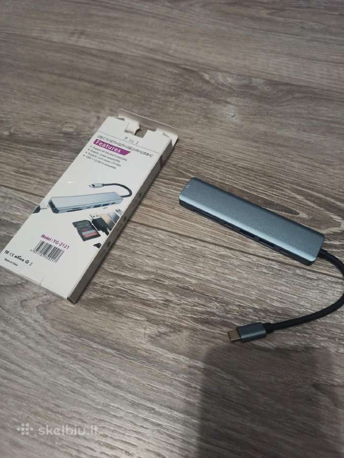 Usb 7x1 hight Speed adapter - nuotraukos Nr. 2