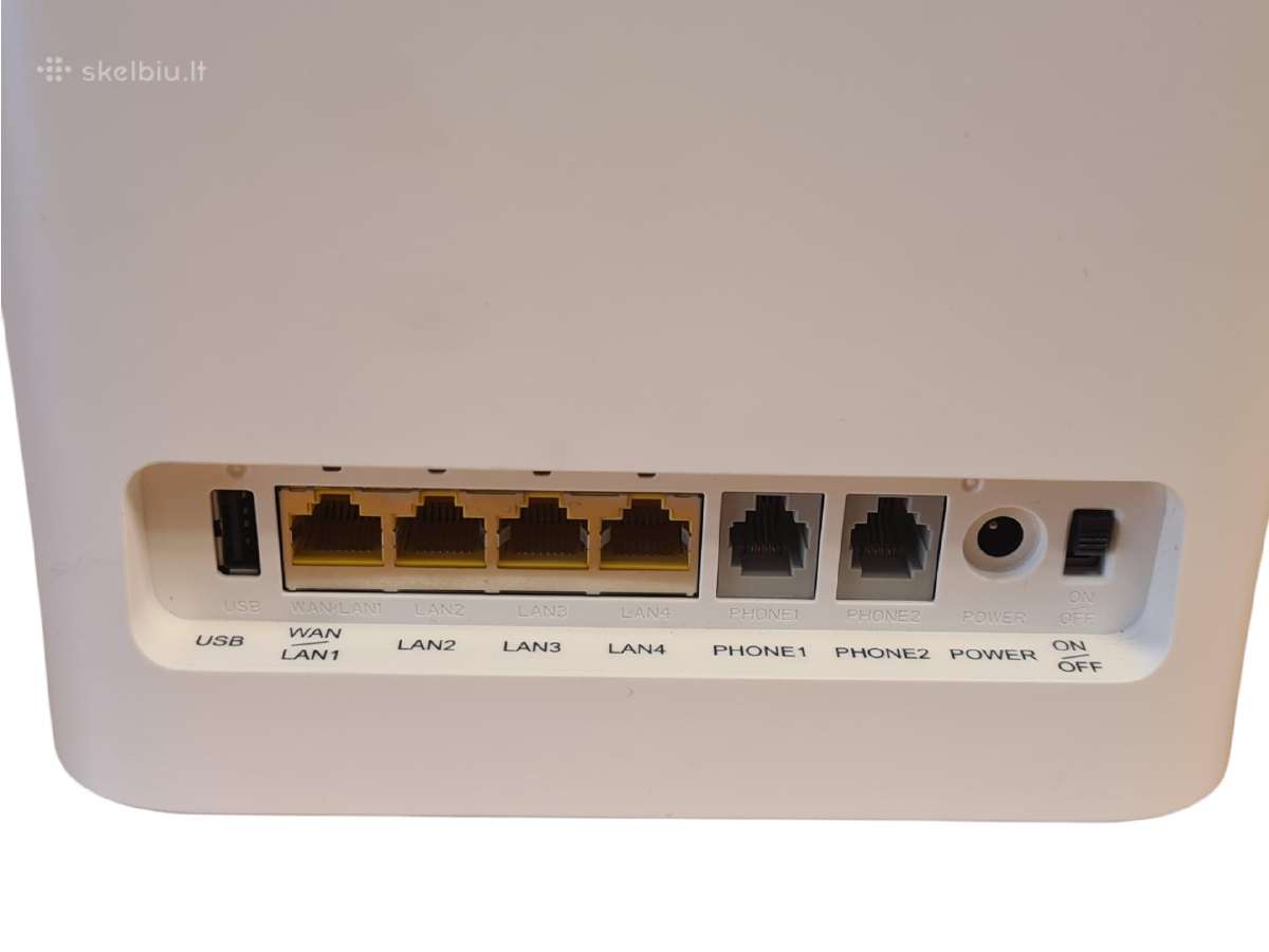 Zte Mf286d 4G+ maršrutizatorius + 3 mėn. garantija - nuotraukos Nr. 6