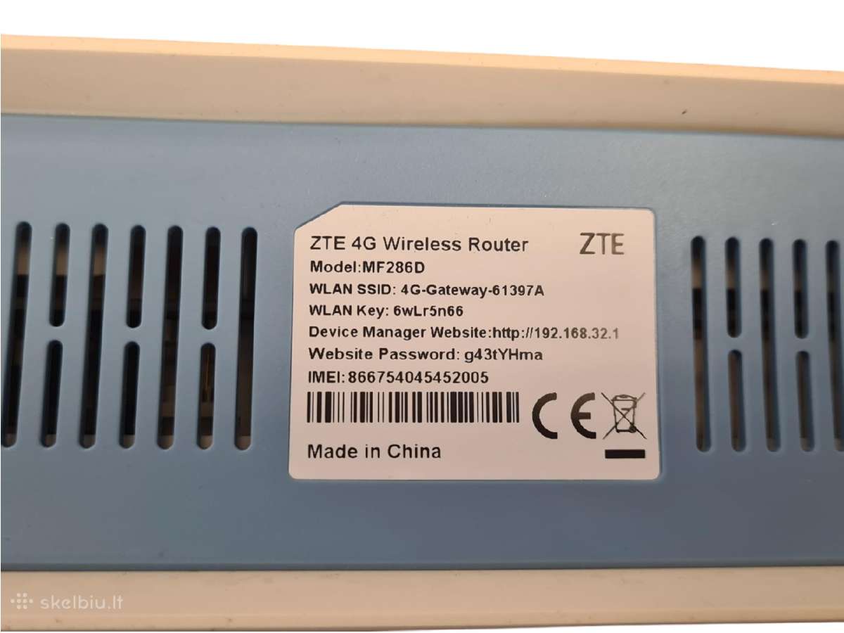 Zte Mf286d 4G+ maršrutizatorius + 3 mėn. garantija - nuotraukos Nr. 7