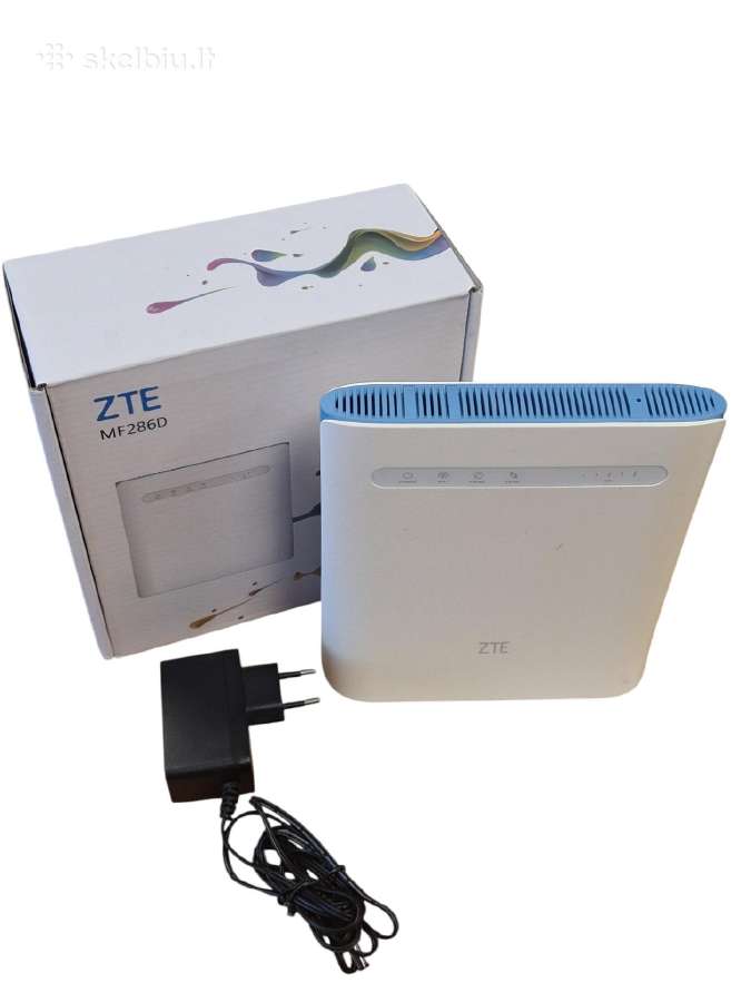 Zte Mf286d 4G+ maršrutizatorius + 3 mėn. garantija - nuotraukos Nr. 2