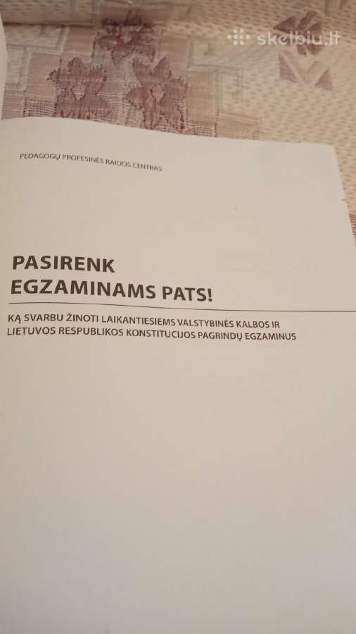 Pasirenk egzaminams pats ! - nuotraukos Nr. 2