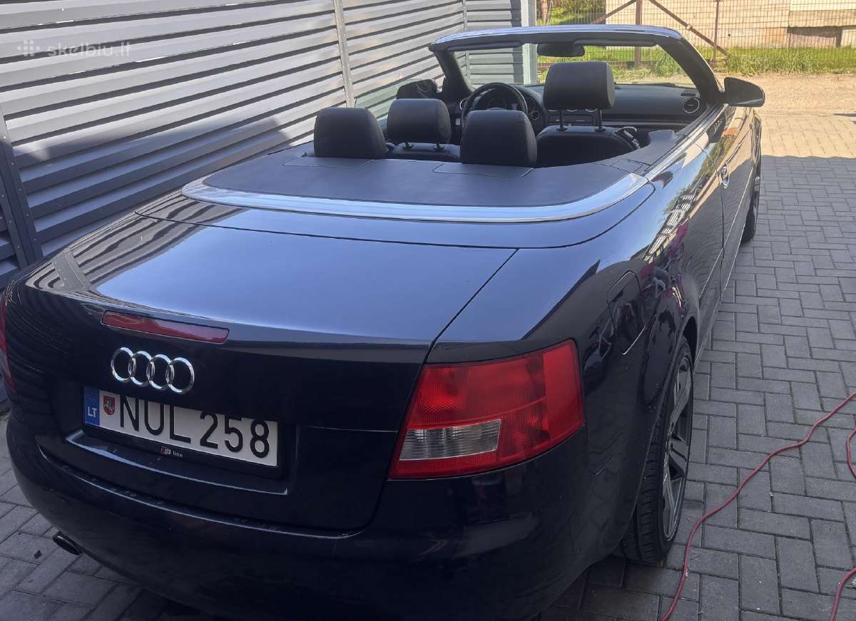 Audi A4 Cabrio - nuotraukos Nr. 6