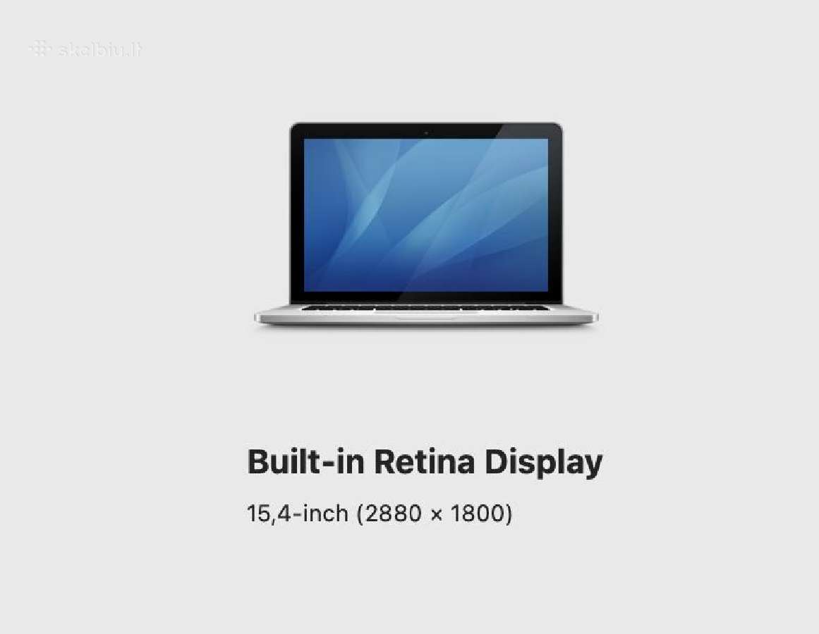 Parduodu mac book pro - nuotraukos Nr. 6