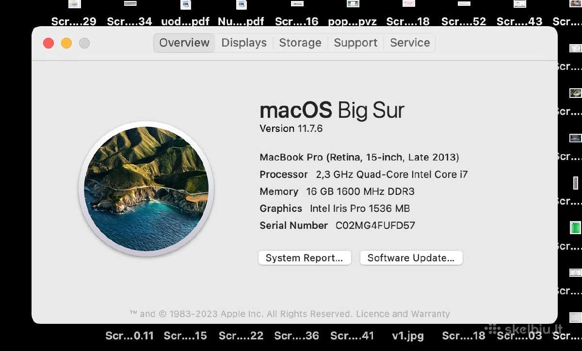 Parduodu mac book pro - nuotraukos Nr. 8