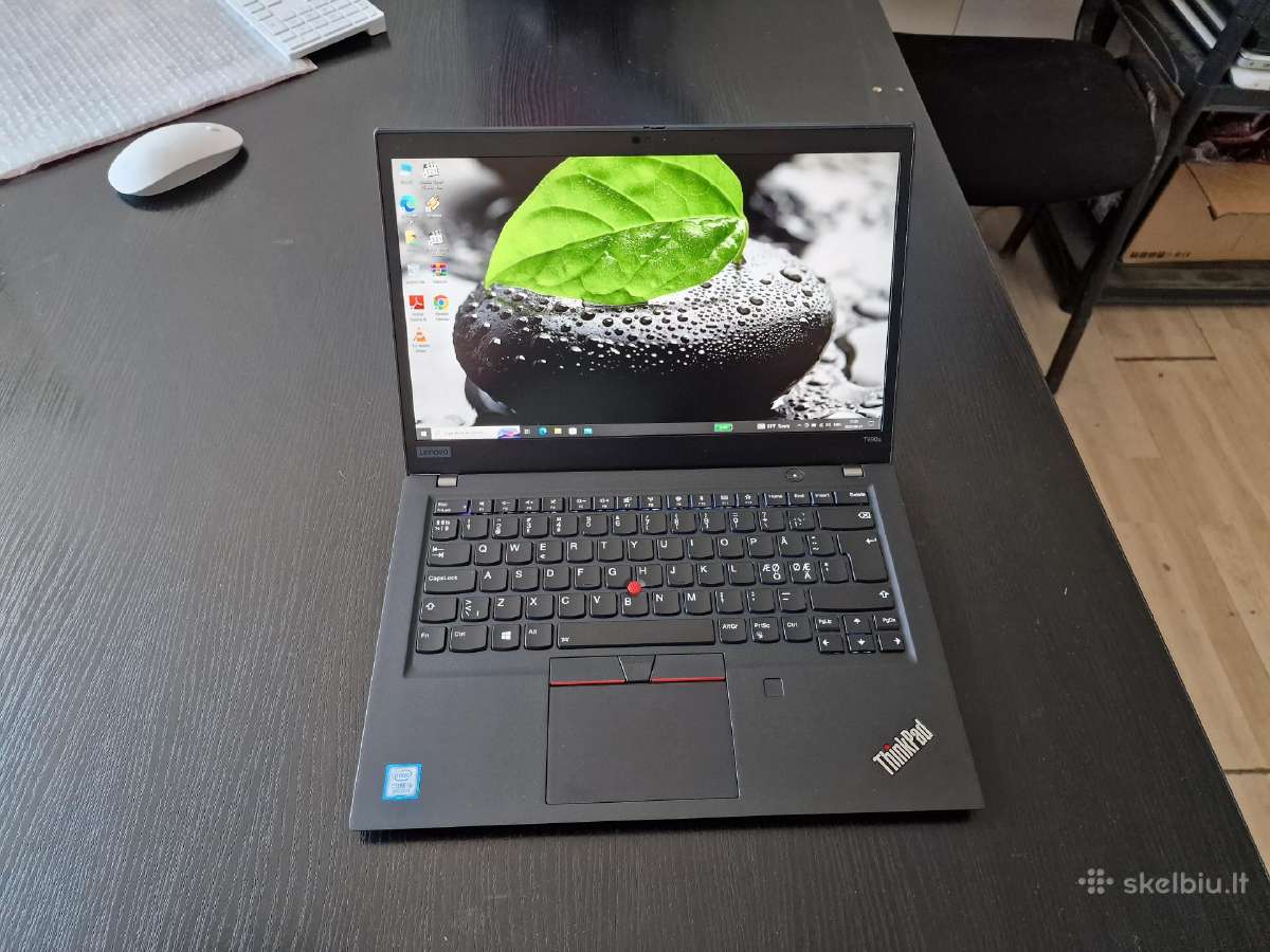 Lenovo T490s, i5-8265, 8gb, 256 SSD, Full HD Ips - nuotraukos Nr. 2