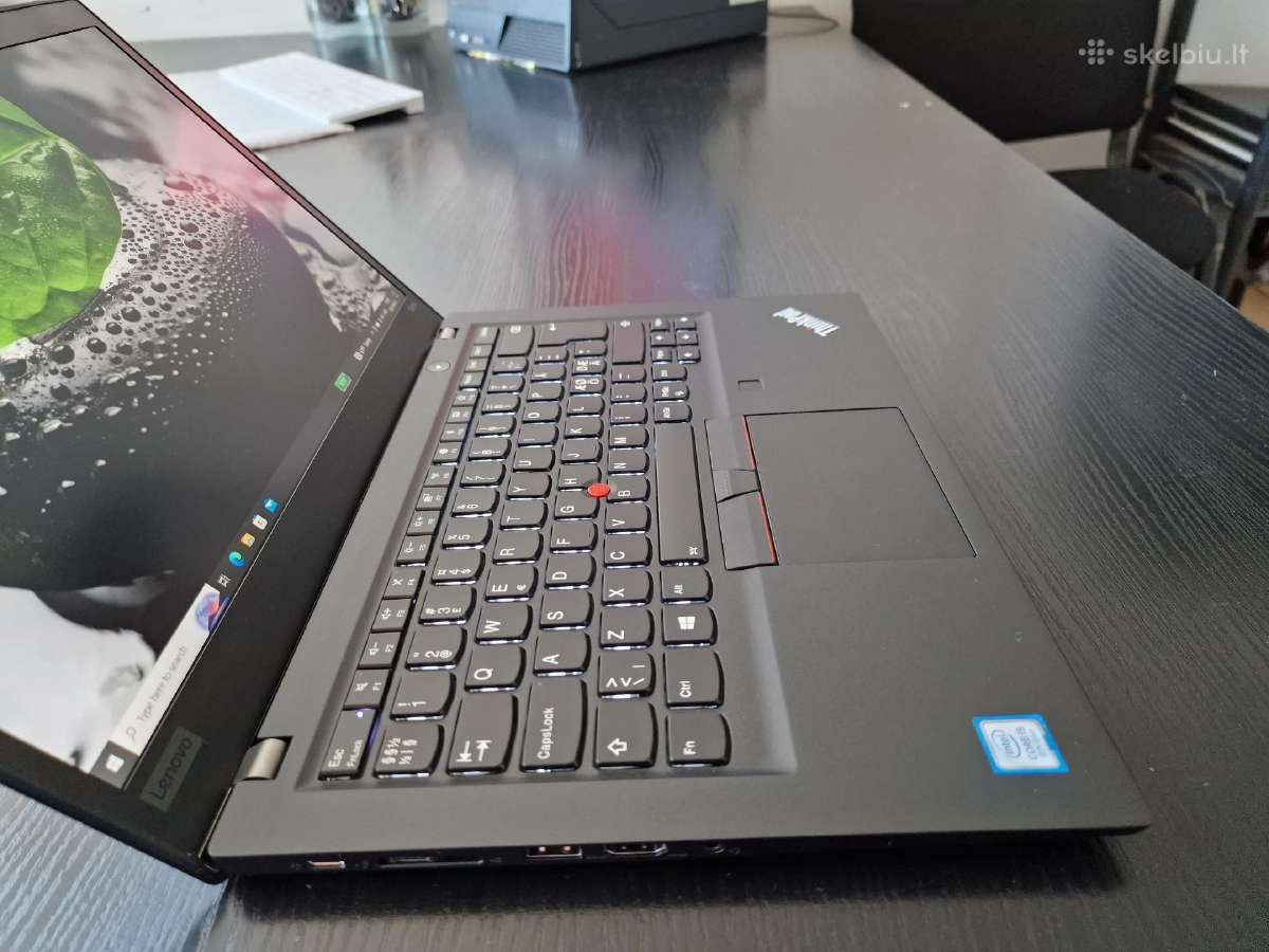 Lenovo T490s, i5-8265, 8gb, 256 SSD, Full HD Ips - nuotraukos Nr. 4