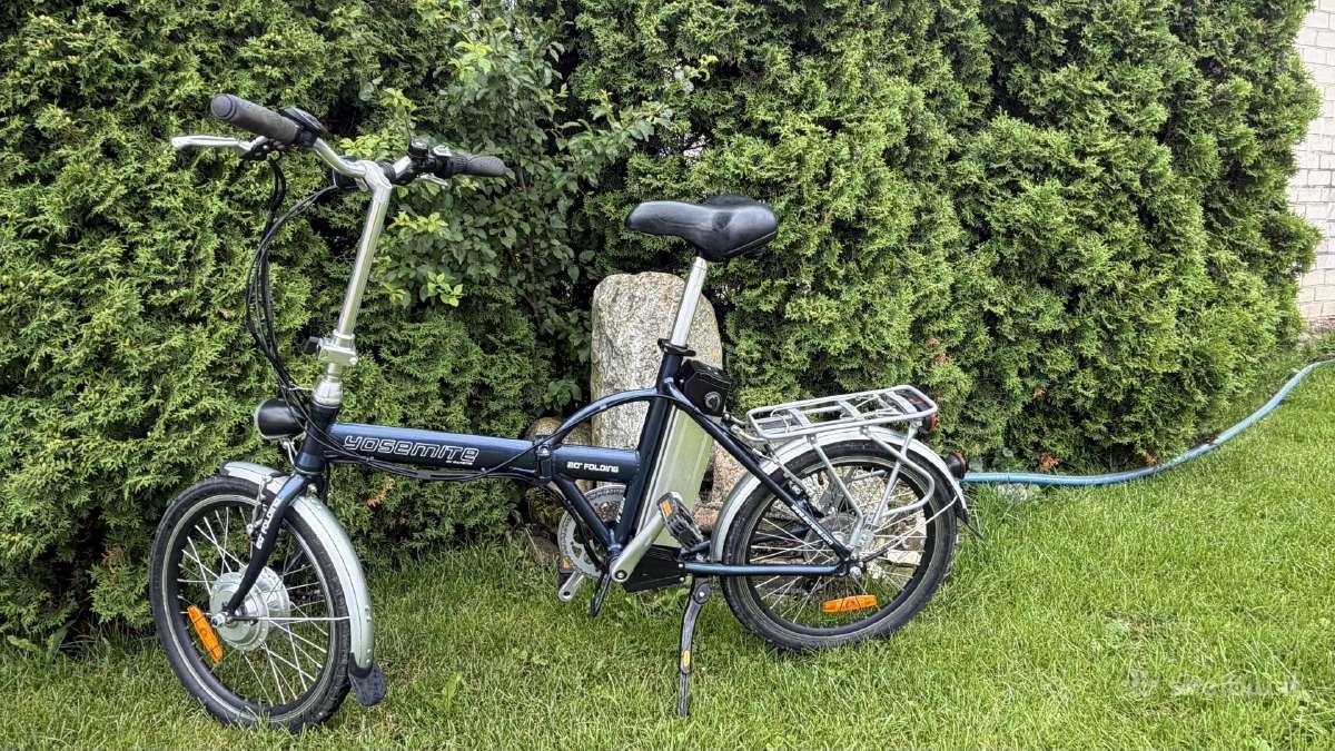 Elektrinis sulankstomas dviratis - nuotraukos Nr. 2