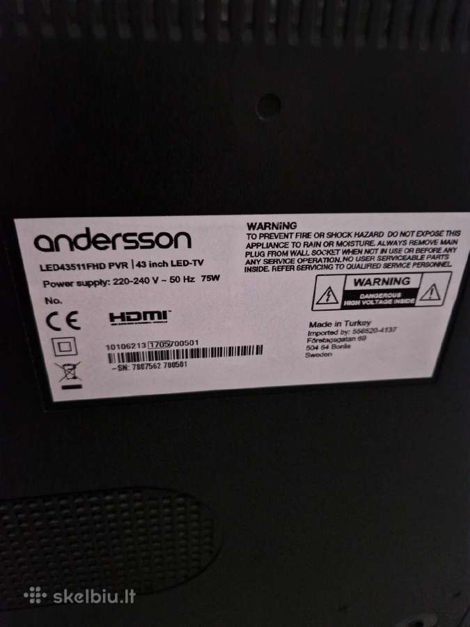 Anderson smart televizorius - nuotraukos Nr. 20