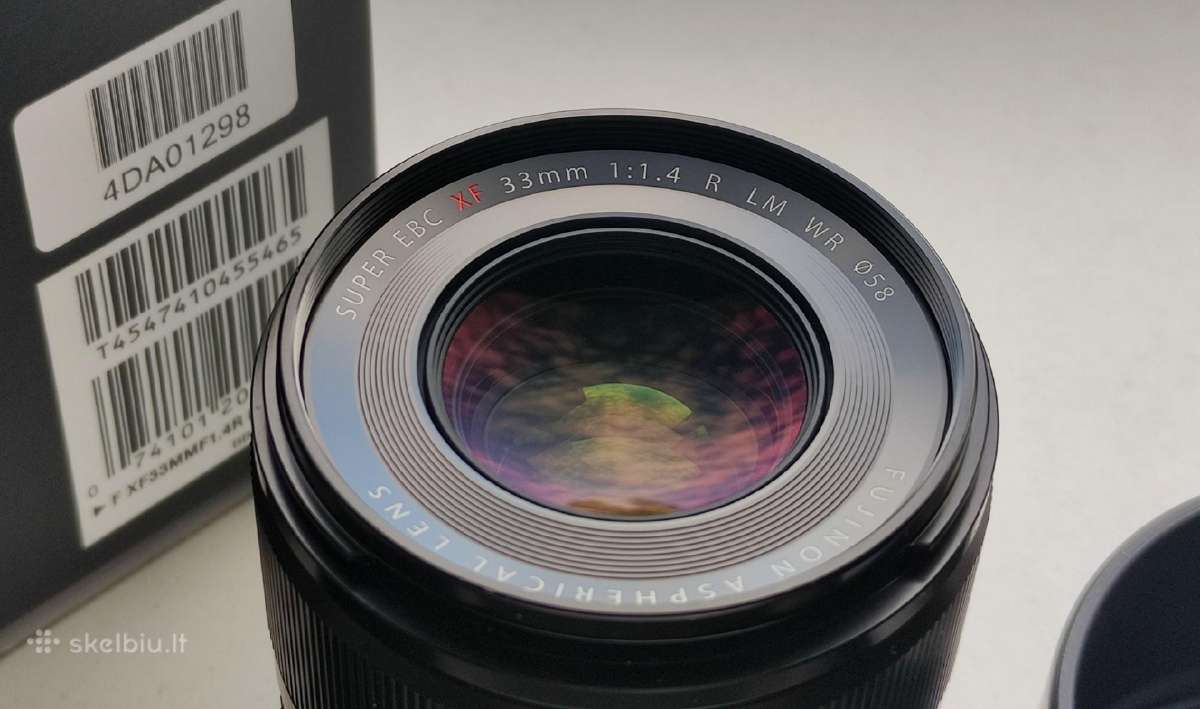 Fujinon Xf 33mm f/1.4 R Lm WR su garantija - nuotraukos Nr. 3