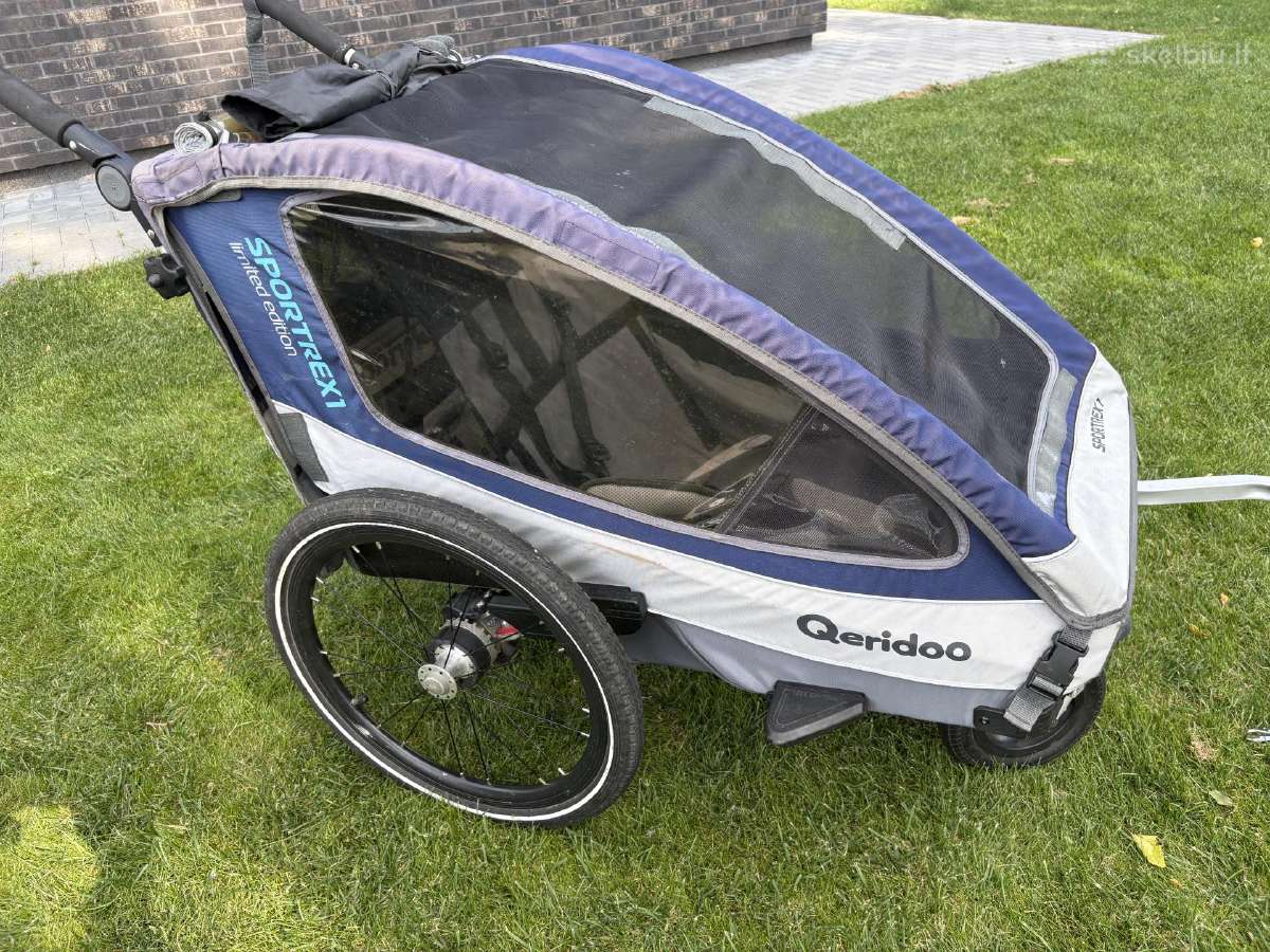 Qeridoo sportrex1 dviračio priekaba. - nuotraukos Nr. 3