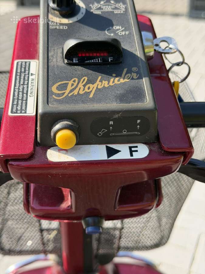 Skuteris Shoprider - nuotraukos Nr. 7