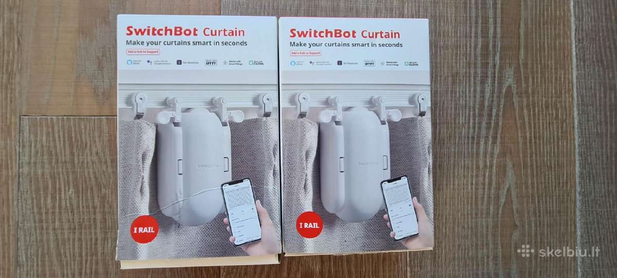 „Switchbot Curtain“ išmanusis užuolaidų robotas - nuotraukos Nr. 2