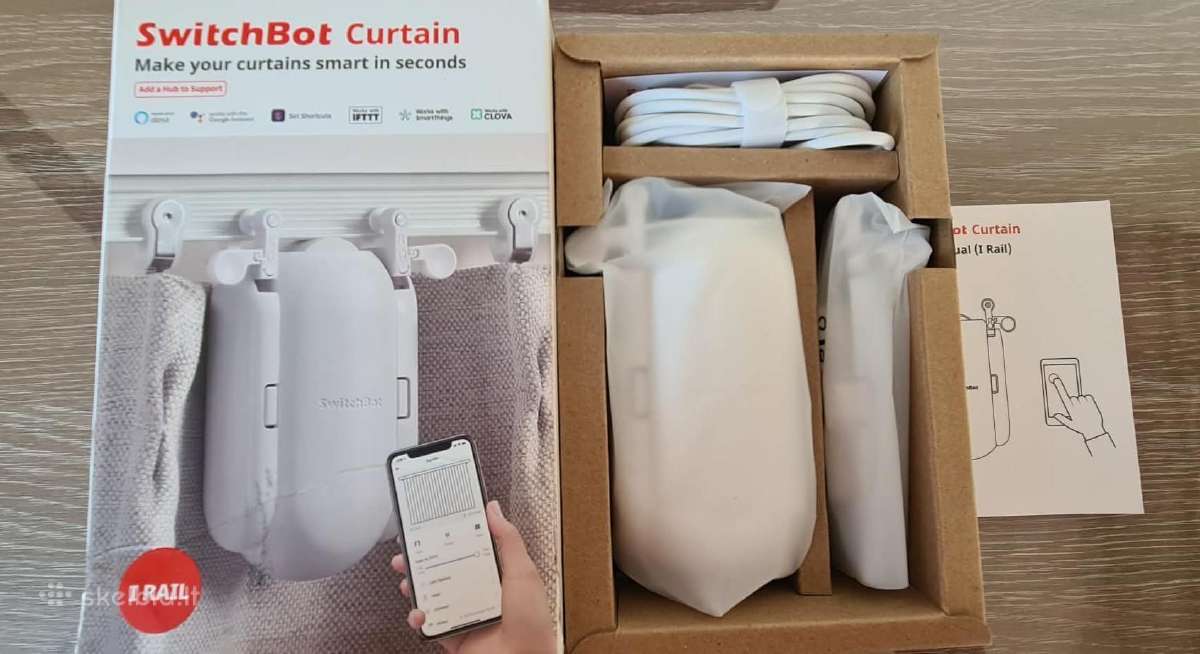 „Switchbot Curtain“ išmanusis užuolaidų robotas - nuotraukos Nr. 3