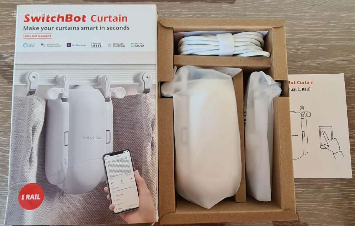 „Switchbot Curtain“ išmanusis užuolaidų robotas - nuotraukos Nr. 5