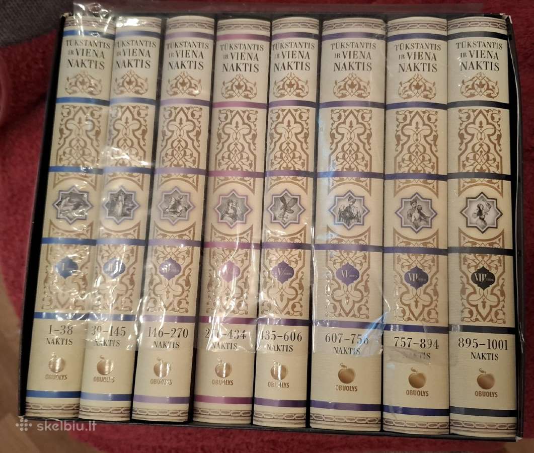 Tūkstantis ir viena naktis: 8 tomai + dėžė - nuotraukos Nr. 2