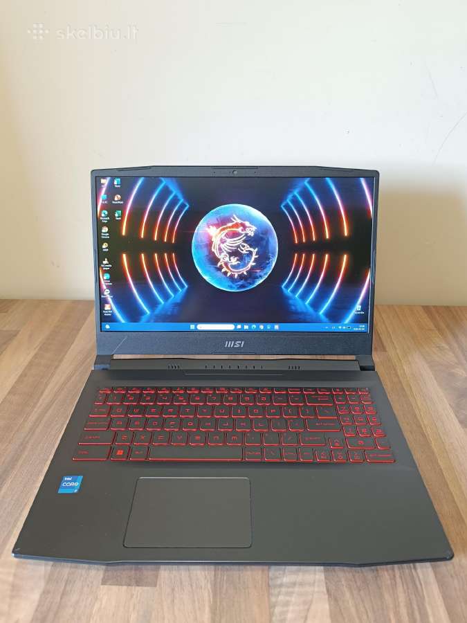Msi Katana su i7 11th / 16 GB / Rtx3060 / 144hz - nuotraukos Nr. 2