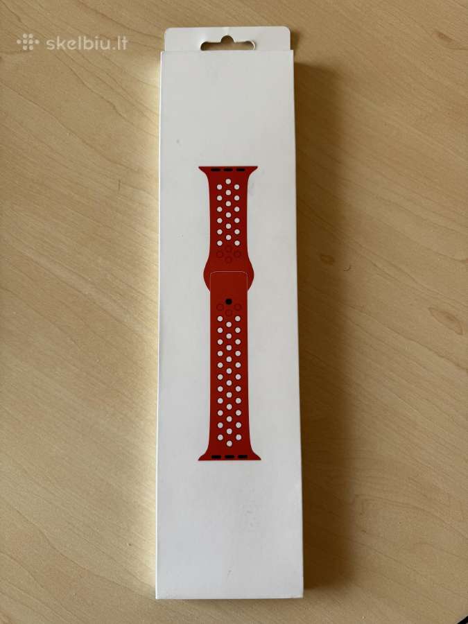 Naujas Nike Orange Apple Watch Band ir Red bend - nuotraukos Nr. 5