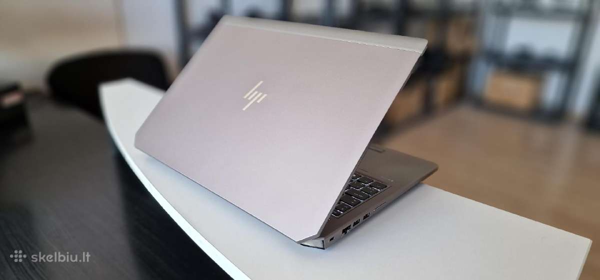 Hp Zbook 15 G6 , i7, 16gb, 256+500 Ss, T2000 4gb - nuotraukos Nr. 4