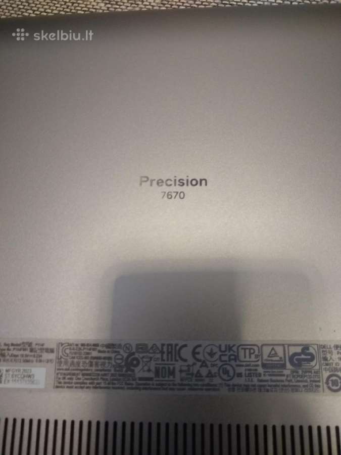Precision 7550 i9-10885h/rtx a3000 - nuotraukos Nr. 8