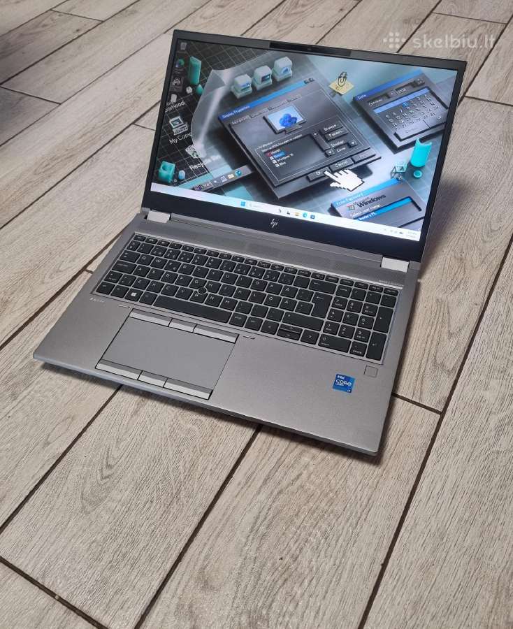 Hp Zbook Fury 15 G8 i7 32gb 1tb Rtx A2000 - nuotraukos Nr. 5