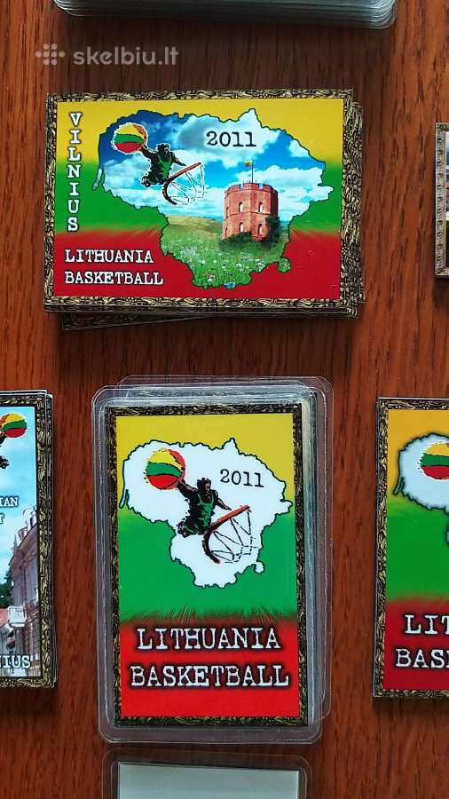 Magnetukai su krepšinio simbolika - nuotraukos Nr. 3