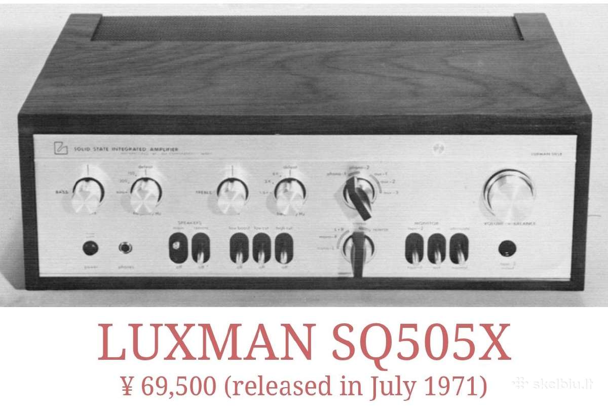 Sansui Sq-505x stiprintuvas - nuotraukos Nr. 2