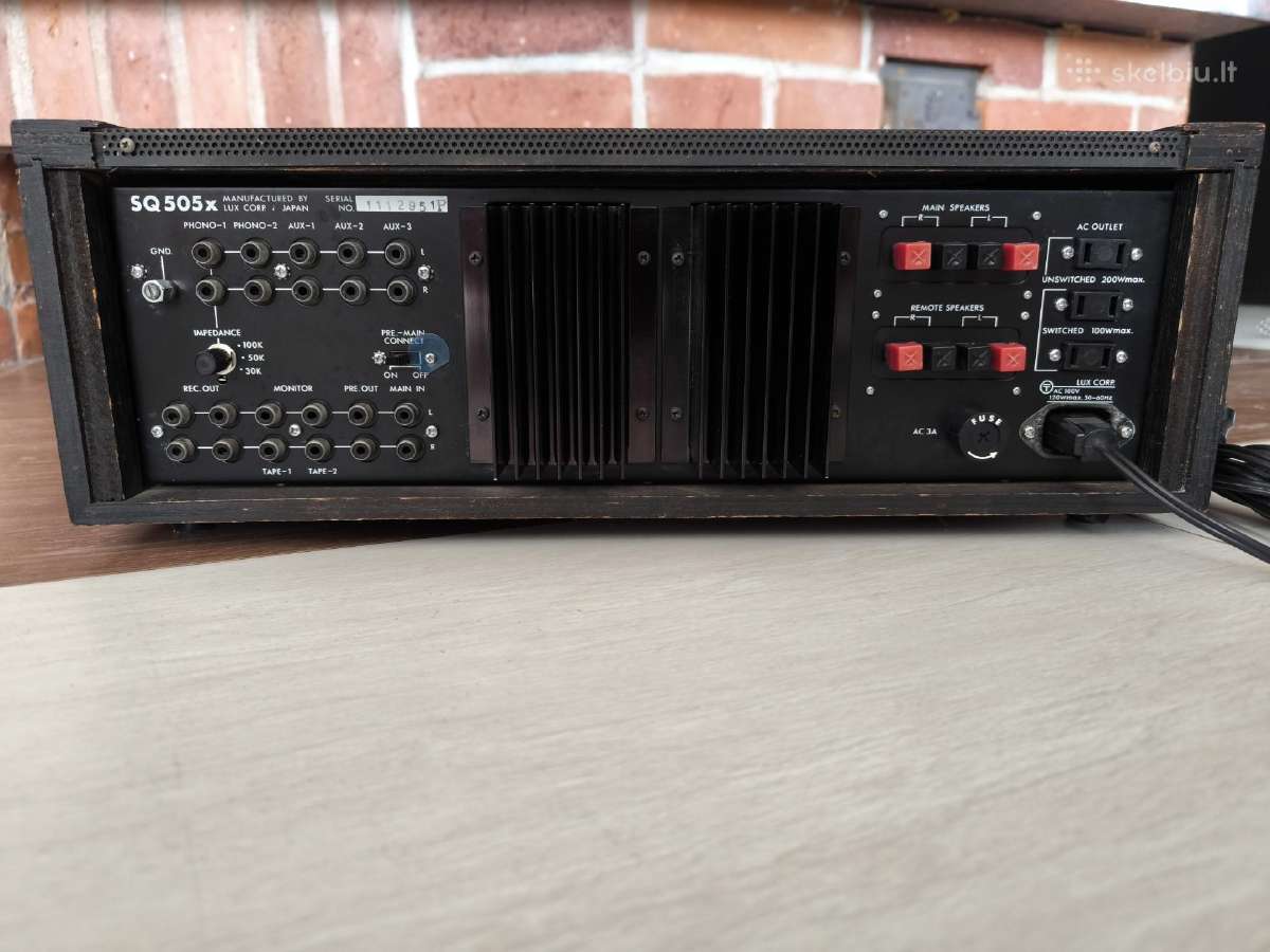Sansui Sq-505x stiprintuvas - nuotraukos Nr. 15