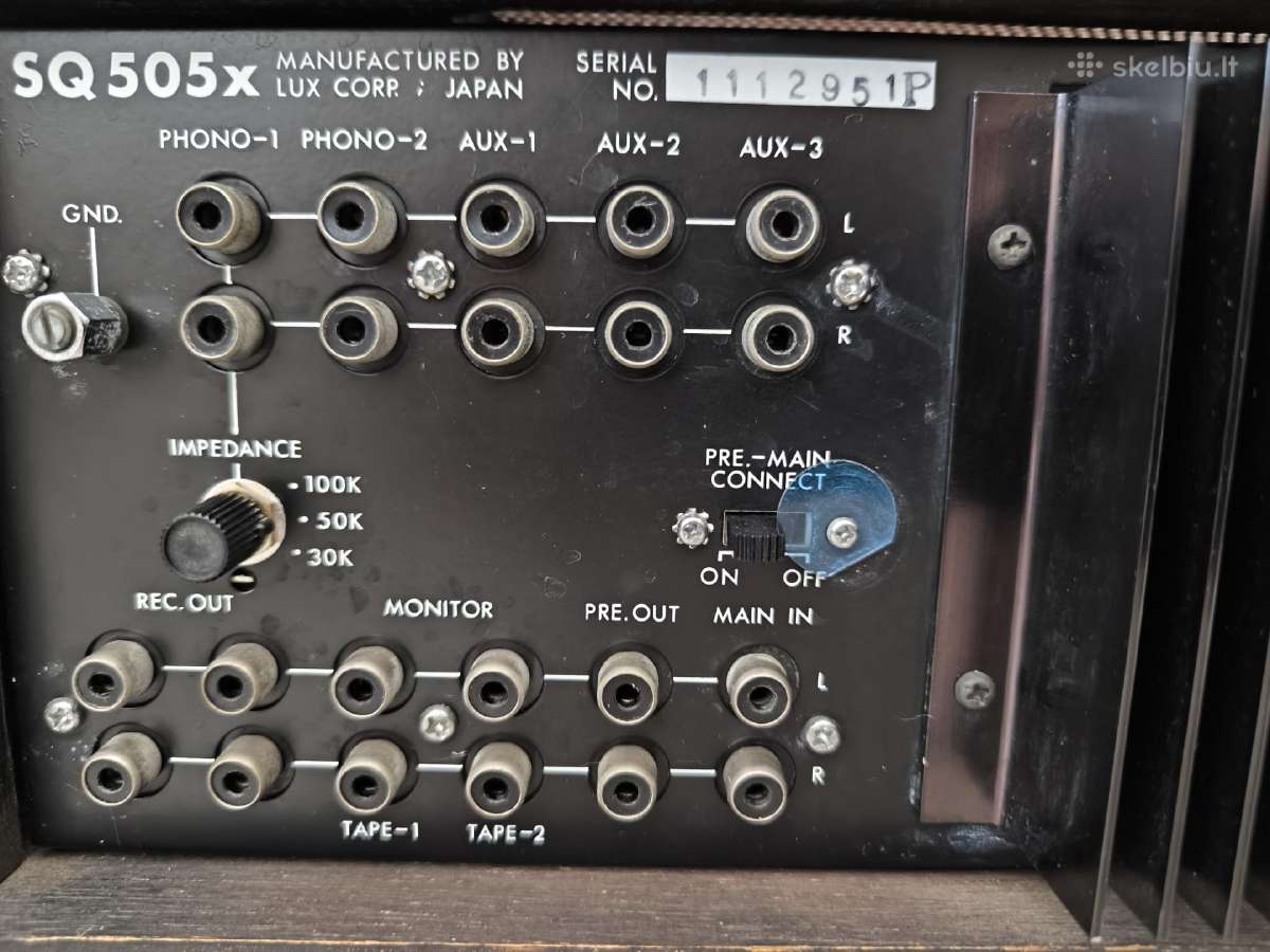 Sansui Sq-505x stiprintuvas - nuotraukos Nr. 16