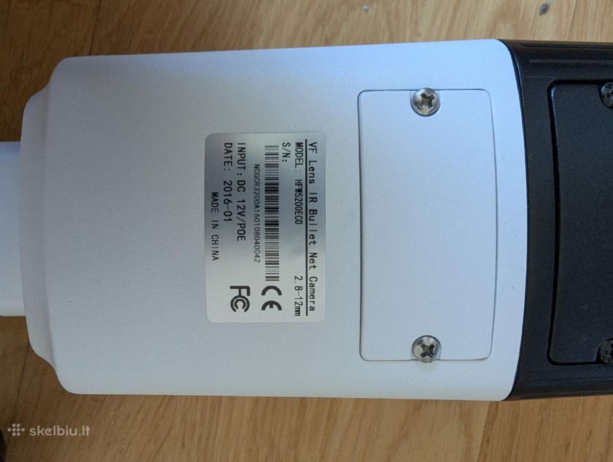 Stebėjimo Ip kamera Dahua Hfw5200eco (2vnt) - nuotraukos Nr. 2
