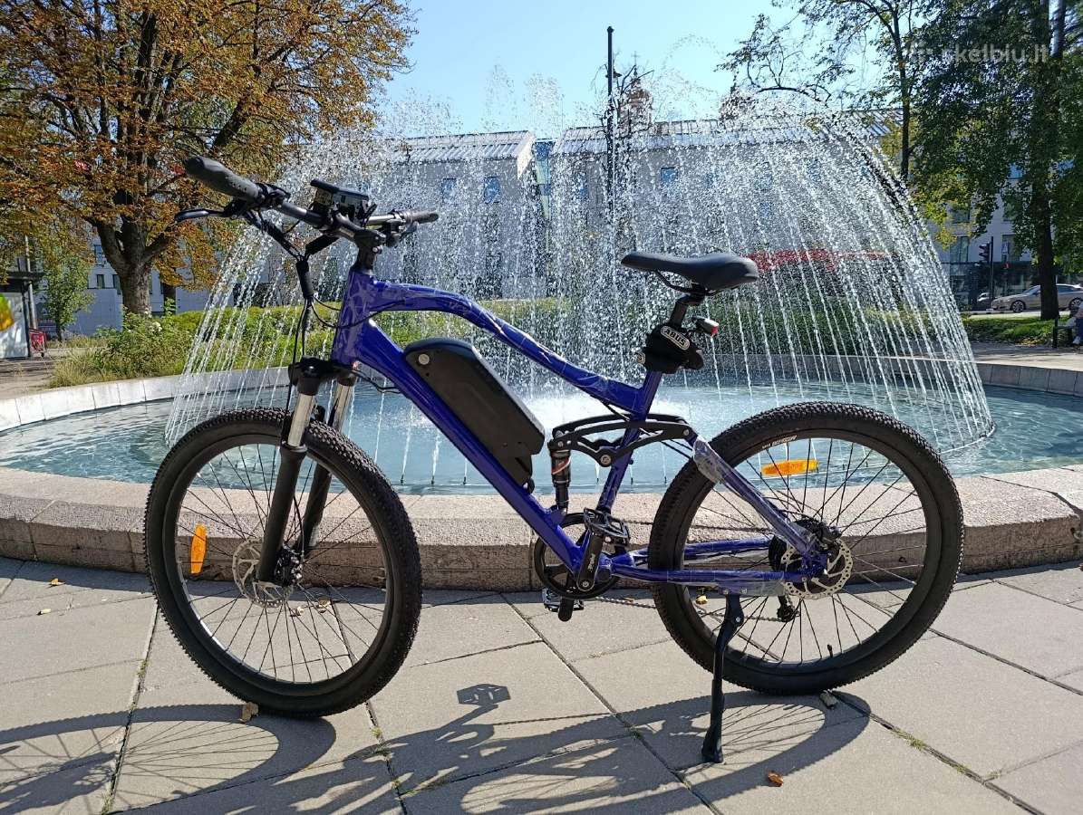 Elektrinis full suspension, be greičio ribotuvo - nuotraukos Nr. 2