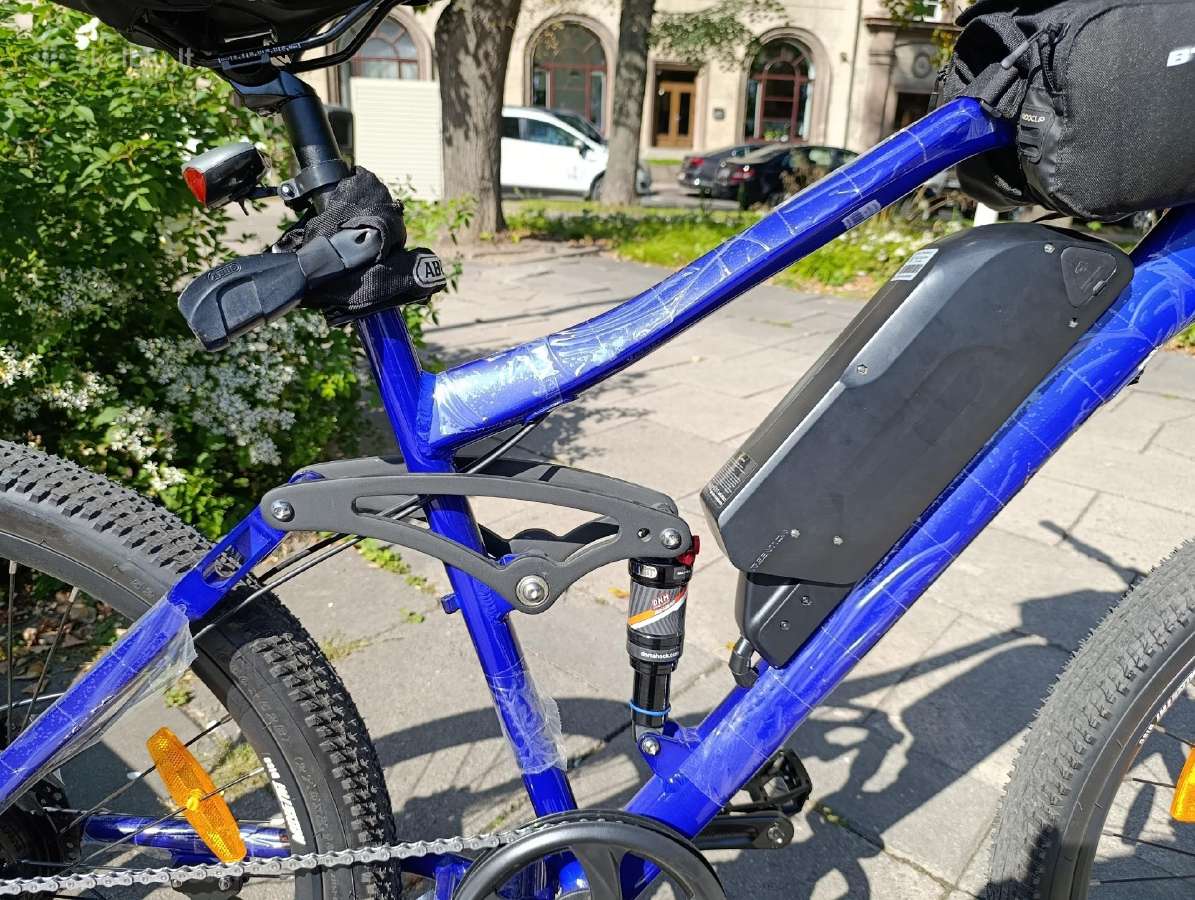Elektrinis full suspension, be greičio ribotuvo - nuotraukos Nr. 9