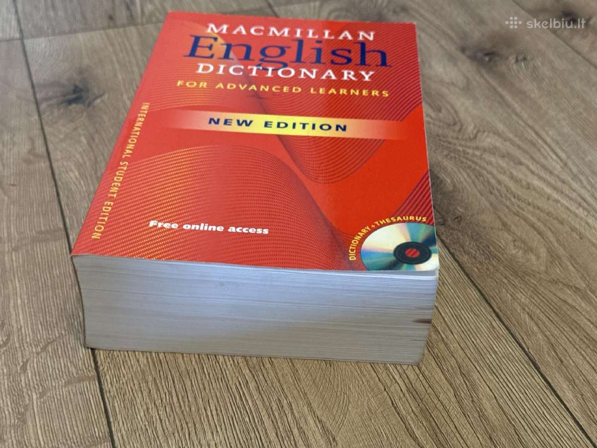 Macmillan English Dictionary for Advanced Learners - nuotraukos Nr. 4