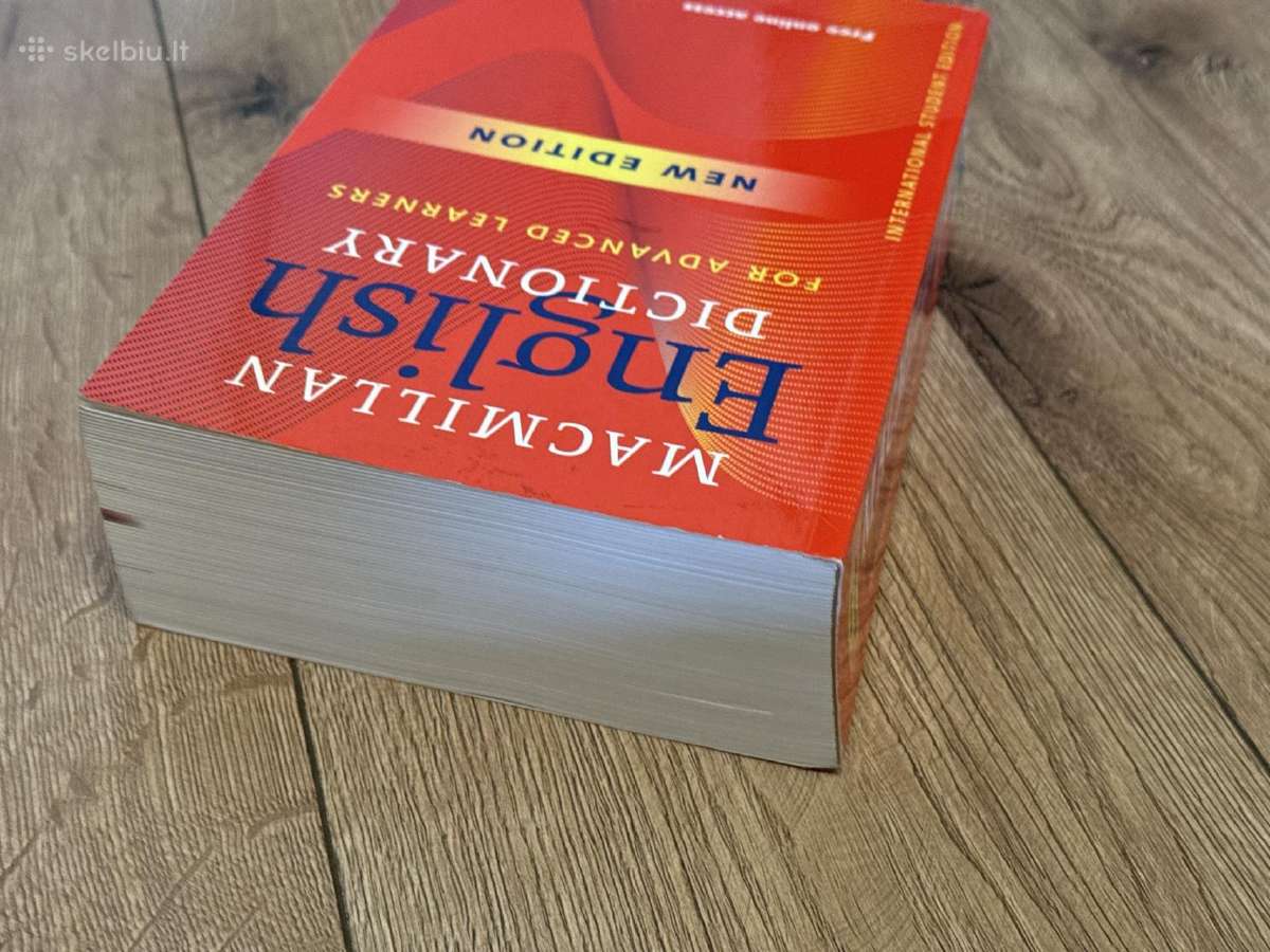 Macmillan English Dictionary for Advanced Learners - nuotraukos Nr. 6