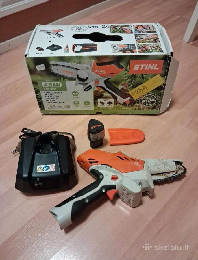,Stihl gta26 akumuliatorinis pjūklas - nuotraukos Nr. 2