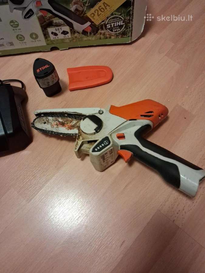 ,Stihl gta26 akumuliatorinis pjūklas - nuotraukos Nr. 3