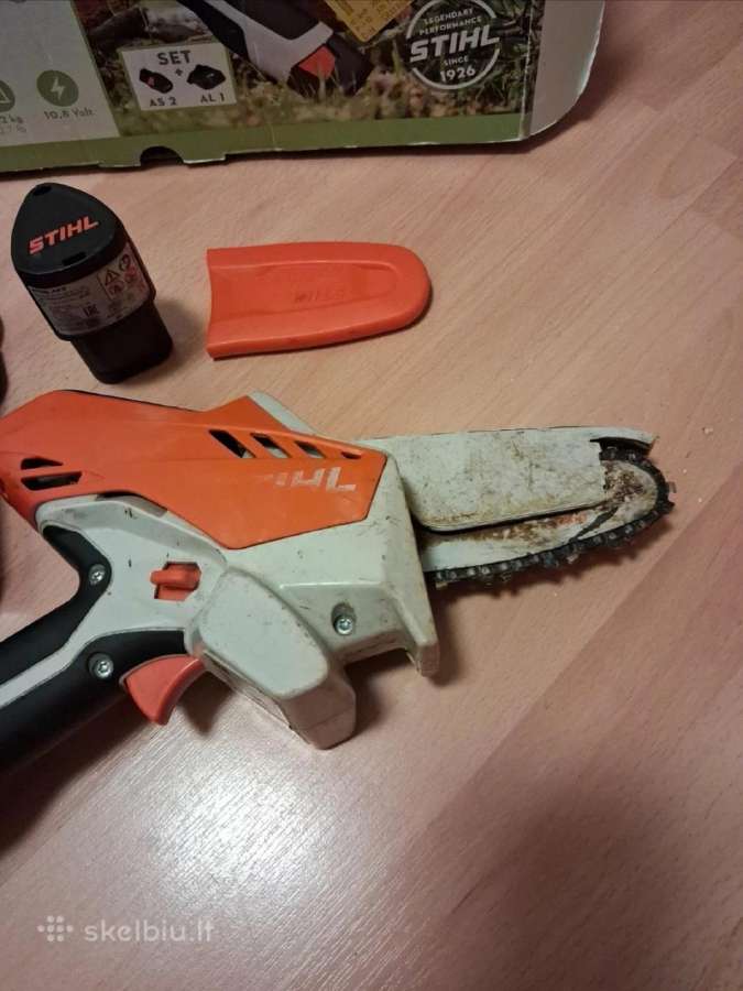 ,Stihl gta26 akumuliatorinis pjūklas - nuotraukos Nr. 4