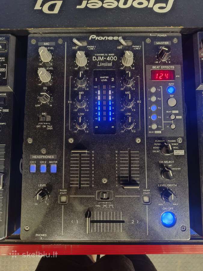 Pioneer 2x Cdj-400 / Djm-400 Limited Edition Blue - nuotraukos Nr. 9